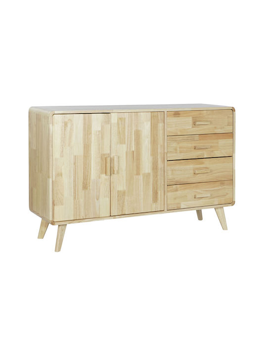 Sideboard Wooden Natural 120x30x75cm