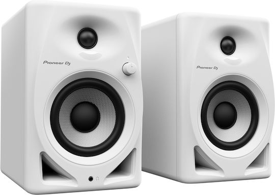 Pioneer DJ DM-40D Ηχεία Studio Monitor 4" 38W (Ζεύγος) Λευκά