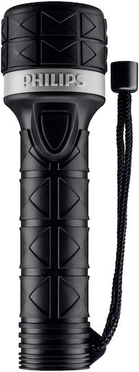 Philips Rubber Φακός Κατάδυσης LED με Φωτεινότητα 25lm για Βάθος έως 60m