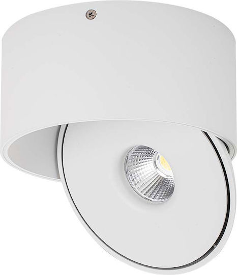 V-TAC Einzel LED Warm zu kühlem Weiß Spot in Weiß Farbe