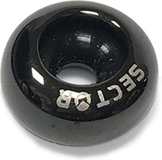 Sector Craft Bead from Stone Black