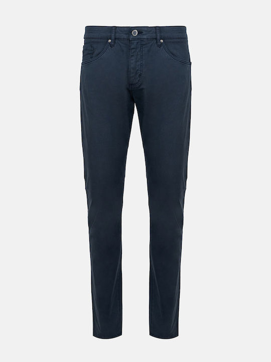 Fynch Hatton Pantaloni pentru bărbați Chino Dark Navy