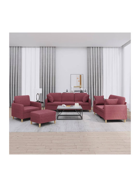 Σετ Σαλονιού 3-Sitzer & 2-Sitzer & Sessel & Hocker