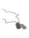 Diesel Necklace Double ID Card