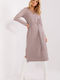 Lakerta Midi Dress Beige