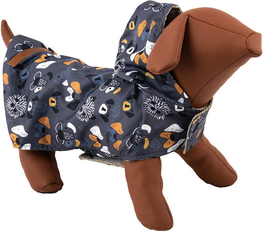 Woofmoda Dogs Μπουφάν Σκύλου Αδιάβροχο Large με Μήκος Ράχης 37 εκ.