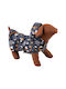 Woofmoda Haine pentru câini Impermeabil Mici cu Lungimea Spateului 31 cm