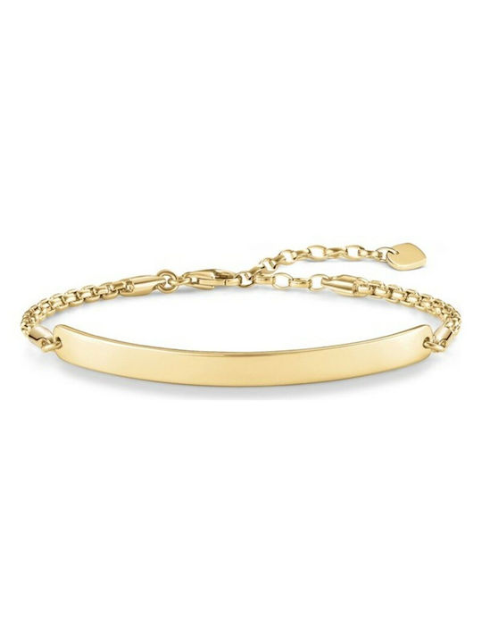 Thomas Sabo Bracelet made of Silver Gold Plated