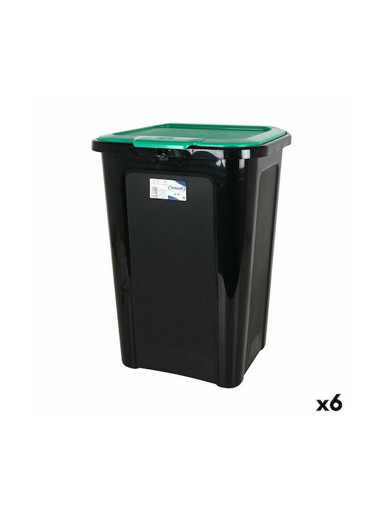 Tontarelli Waste Bin Waste Plastic Green 44lt 1pcs
