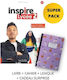 Inspire Lycee 2 Super Pack Livre Cahier Lexique Cadeau Surprise