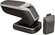 Rati Armster Car Leather Armrest for Seat Toledo Silver