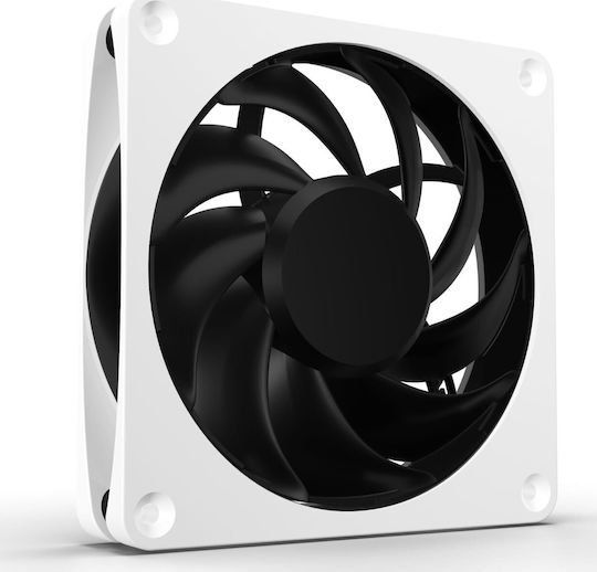 Alphacool Apex Stealth Case Fan 120mm (2000rpm / 76.81cfm) Χωρίς Led Φωτισμό και Σύνδεση 4-Pin PWM Λευκό