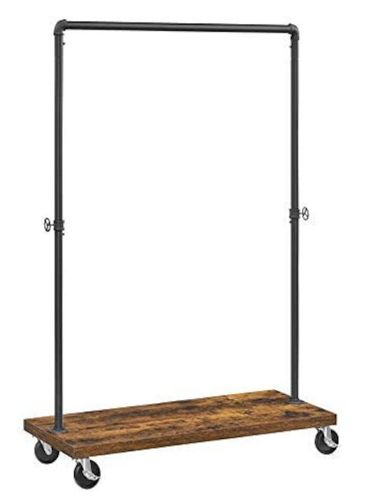Vasagle Cuier de podea Maro 40x104.5x160cm