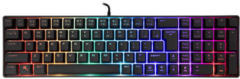 White Shark Gladius Gaming Keyboard with RGB lighting (English US)