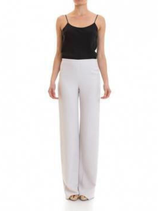 Armani Exchange Women's Fabric Trousers Grey