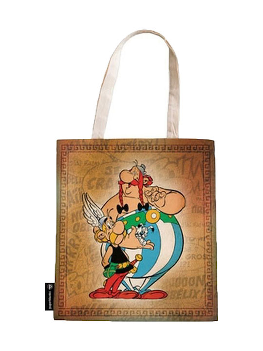 Paperblanks Asterix And Obelix Fabric Shopping Bag in Brown color