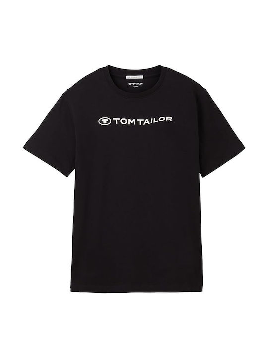 Tom Tailor Kinder-T-Shirt Schwarz