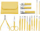 Gepard Manicure / Pedicure Set 42069-YELLOW