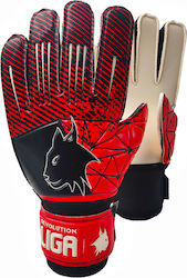 Liga Sport Adults Goalkeeper Gloves Red