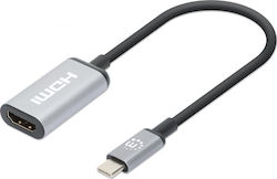 Manhattan 153706 USB-C Мъжки в HDMI Женски