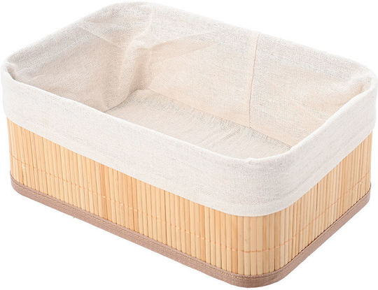 Estia Επιτραπέζια Θήκη Οργάνωσης Bamboo Essentials Μπεζ