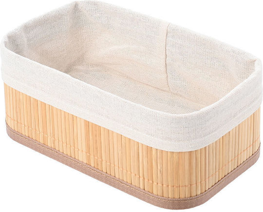 Estia Επιτραπέζια Θήκη Οργάνωσης Bamboo Essentials Μπεζ
