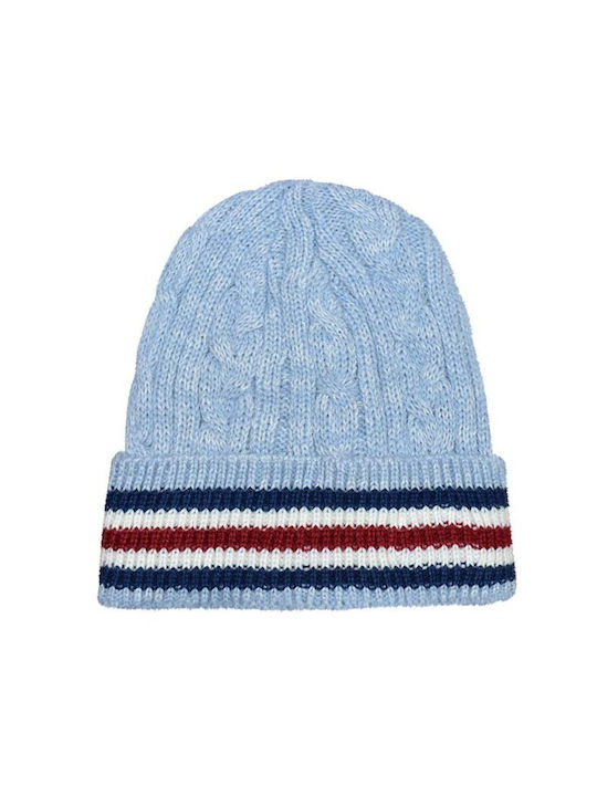 Stamion Σκουφι Kids Beanie Knitted Light Blue