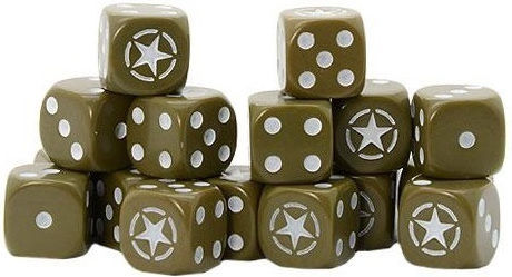 Warlord Games Bolt Action Allied Star D6 Pack Zaruri
