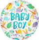 Balloon Foil Boy Birth 43cm