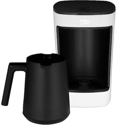 Beko TKM 2341 Mașină de cafea grecească 580W cu Capacitate 250ml Alb