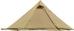 Camping Tent Brown for 2 People