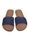 Piele Women's Sandals Albastru