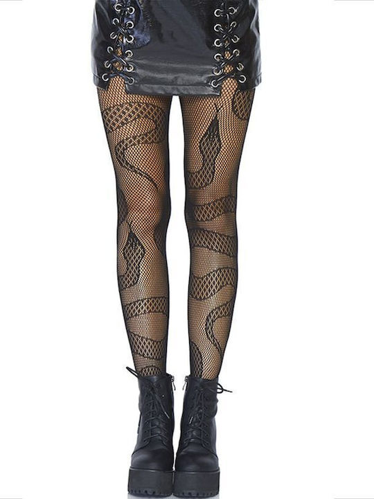 Leg Avenue Net Sexy Κάλτσες Μαύρες