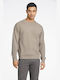 Langarm-Pullover Beige