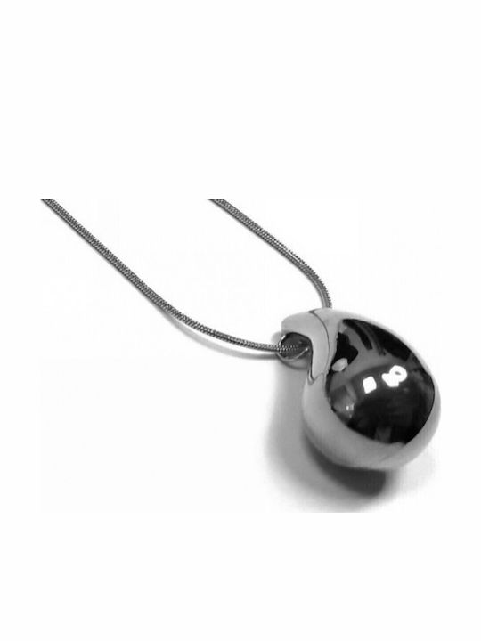 Karma Fashion Charm mit Design Träne aus Stahl