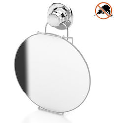 Viosarp Wall Mounted Makeup Mirror Silver