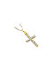 Women's Gold Cross 14K with Chain