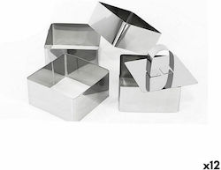 Quttin Cookie Cutters Stainless Steel S2230326 4pcs