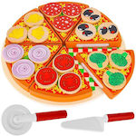 Obst & Gemüse Spielzeug Pizza Set aus Holz 6Stück