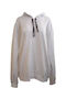 Bodymove Men's Sweatshirt with Hood and Pockets white