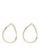 Guess Hoops I Did It Again Cercei Cercuri din Oțel Placat cu aur