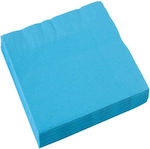 Party Napkins Turquoise 20pcs