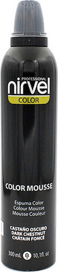Nirvel Farbe Mousse Dunkel Kastanie 300ml