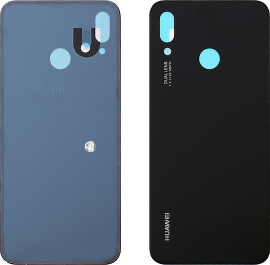 Καπάκι Μπαταρίας Negru pentru Huawei P20 Lite