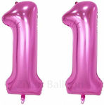 Set 2 Ballons Zahlen 100cm