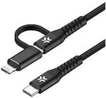 Celly USB 2.0 Cablu USB-C bărbătesc - USB-C de sex masculin Negru 2m (S77101946)