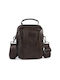 LKmoda Leder Herrentasche Schulter / Crossbody Braun