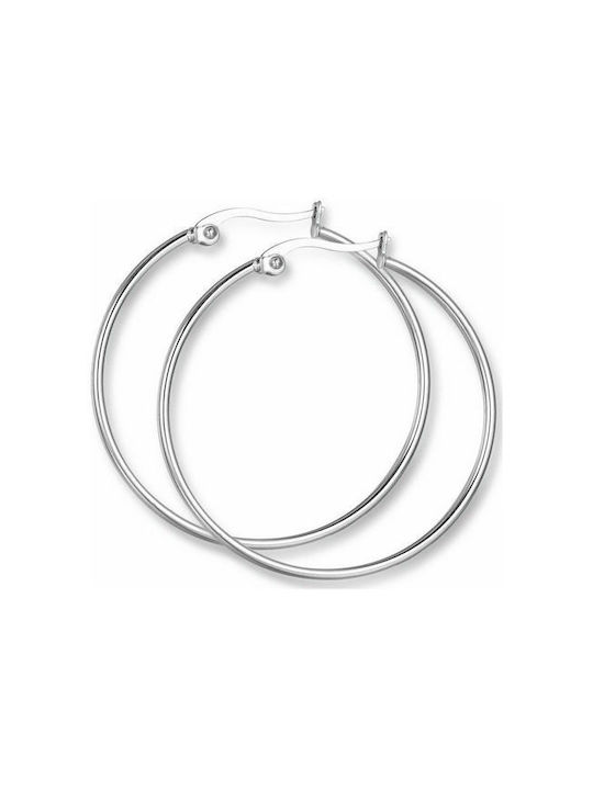 Earrings Hoops made of Steel