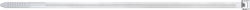 fischer Δεματικά Καλωδίων Πλαστικά 250mmx4.8mm σε Διάφανο χρώμα (100τμχ) (37582)