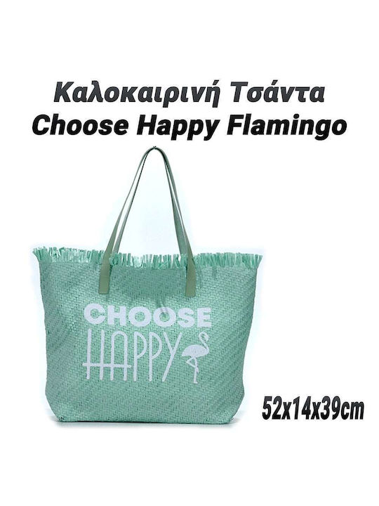 Beach Bag Waterproof with Flamingo